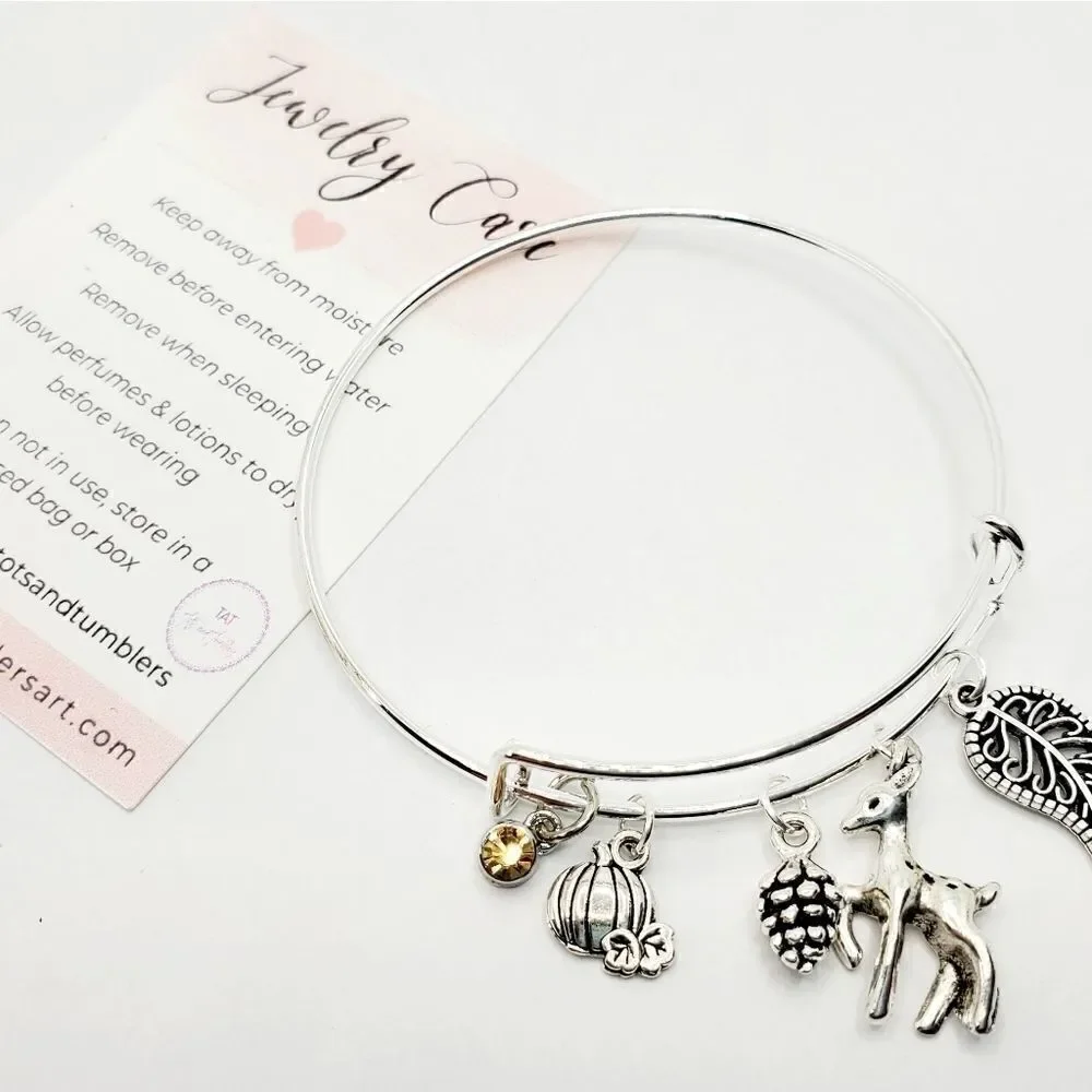 Fall Favorites Adjustable Bangle Bracelets